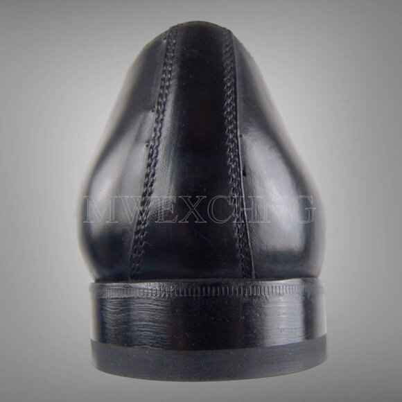 CALZOLERIA ZENOBI MONK STRAP WINGTIP LOAFERS ITALIAN MENS DRESS SHOES NEW IN BOX - Picture 9 of 11